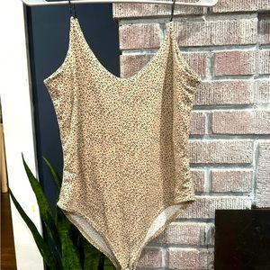 Cheetah Print Body Suit